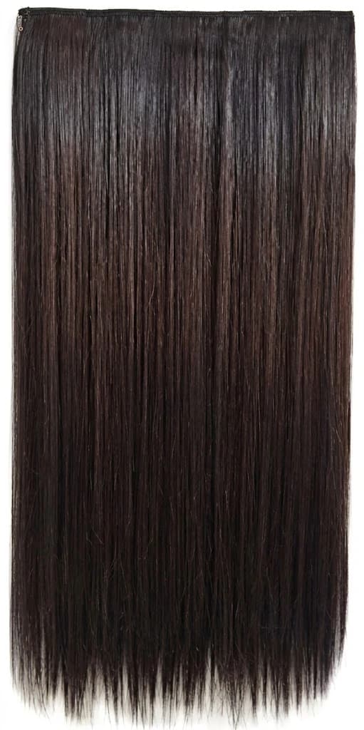 DILLARDS Soft Synthetic One-Piece Wig Brown YUTUROAA60265