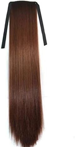 DILLARDS Magic Tape Ponytail Hair Extension 10×55 cm Straight Synthetic