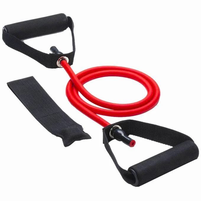 Pull String for Fitness and Aerobics with Door Anchor 30-35 LB - Red