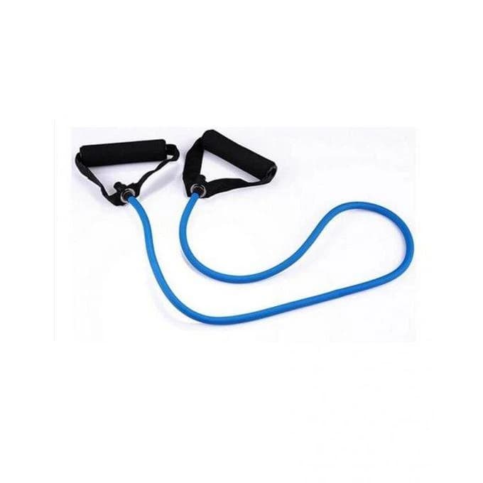 Pull String for Fitness and Aerobics with Door Anchor 6-8 LB - Blue