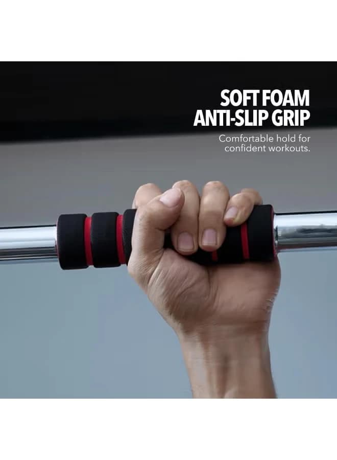 Pull-up bar for home workouts, men's sports accessories, adjustable suspension 