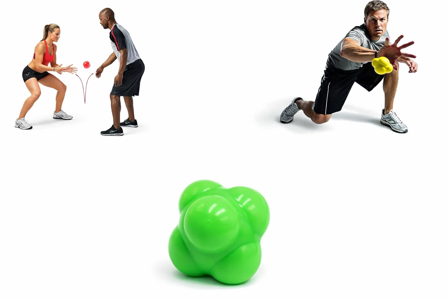 Reaction Ball Speed and Agility Training Ball Sports Baseball Football 
