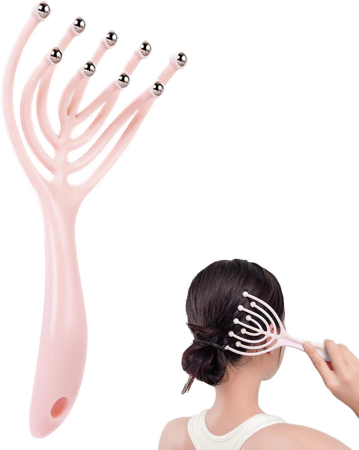 Scalp Massager, Portable Massager, Soothes Scalp, Increases Blood Circulation
