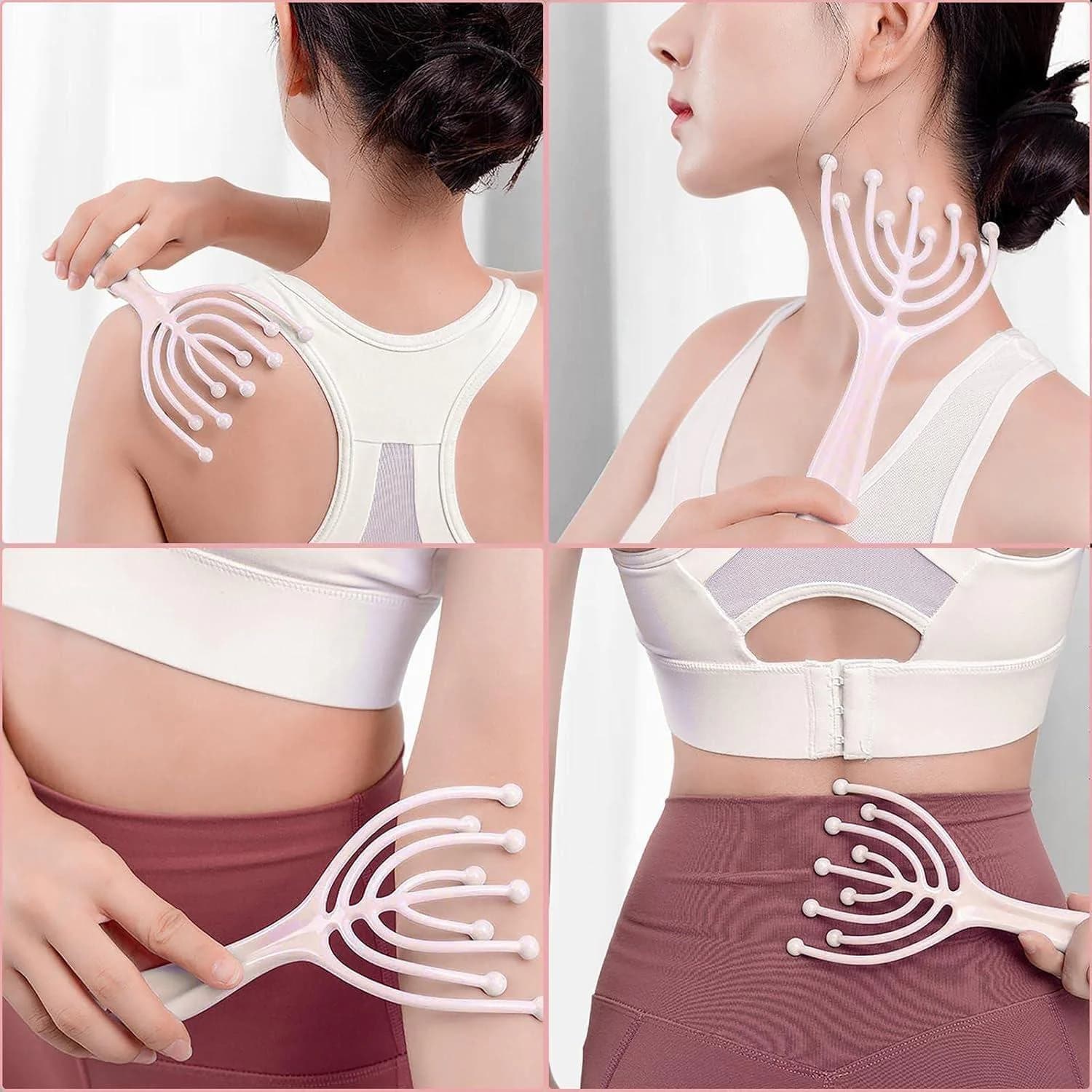 Scalp Massager, Portable Massager, Soothes Scalp, Increases Blood Circulation