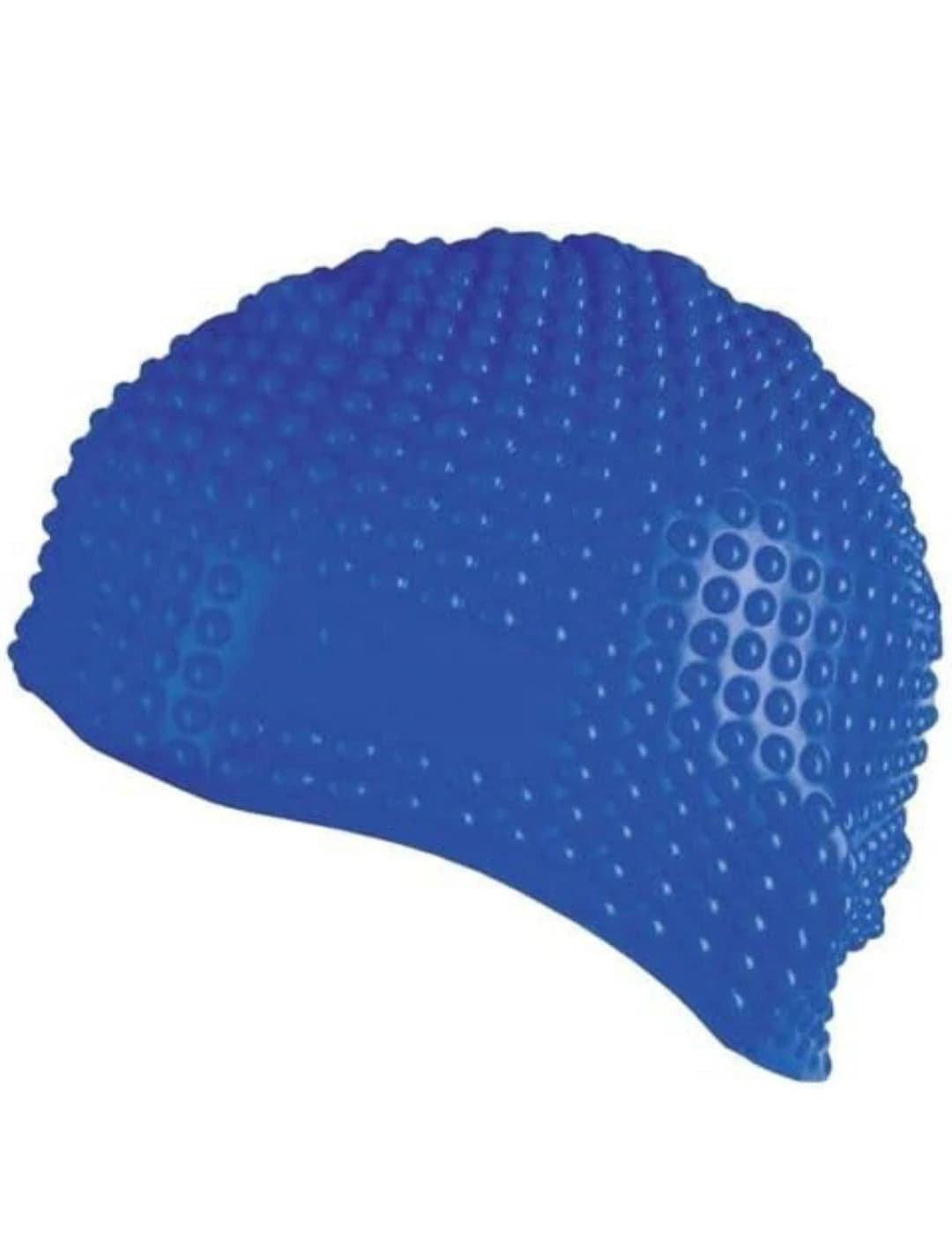 Silicone waterproof swim cap for men and women, flexible fit