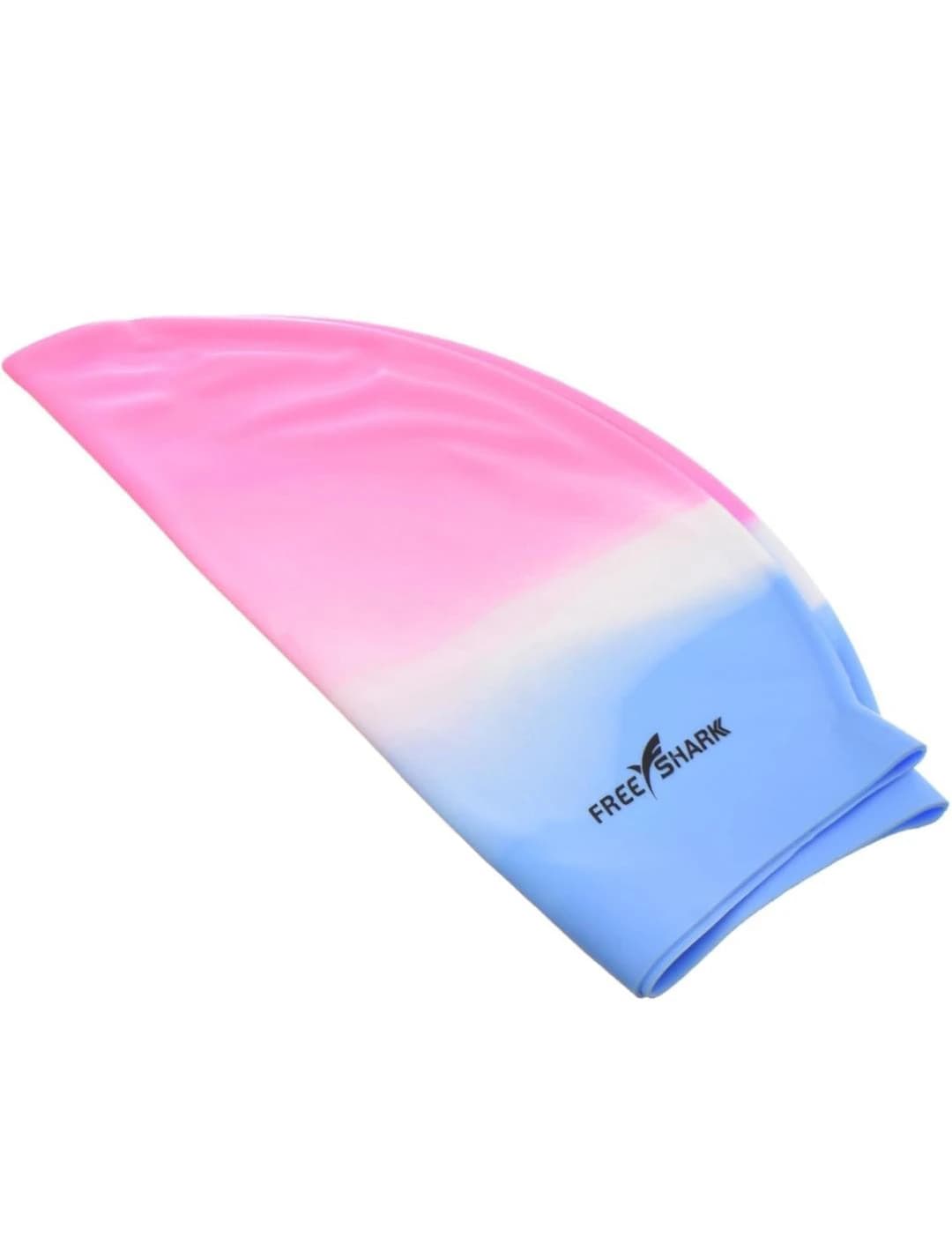 Silicone waterproof swim cap for men and women, flexible