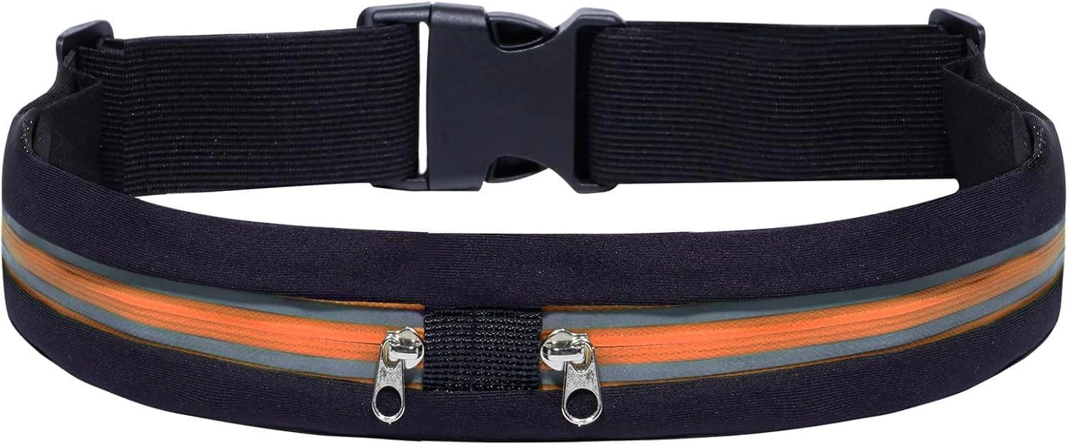 Slim Running Belt, Workout Waist Pack for Women and Men, Phone Holder for Runner