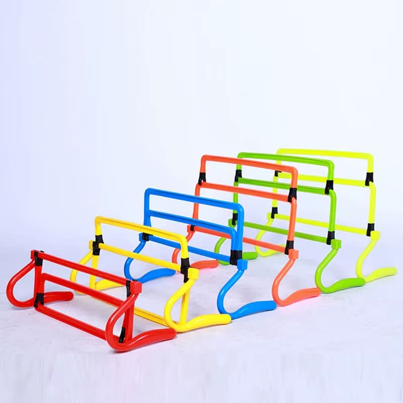 Speed Training Barrier, Adjustable Height Barrier Equipment, for Football Speed 