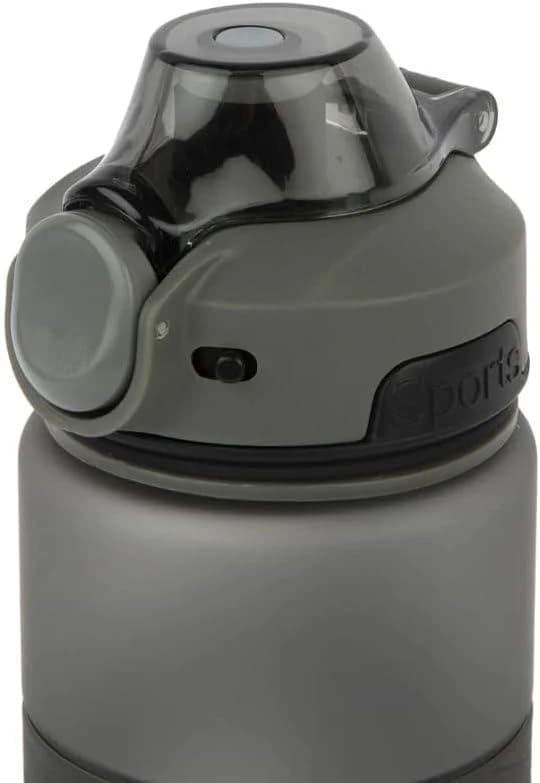 Sports Water Bottle, 1000ml Capacity, with Scale and Carrying Handle, Durable 