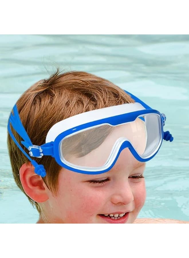 Swimming Goggles, UV Protection, No Water Leakage, Nose Bridge Design