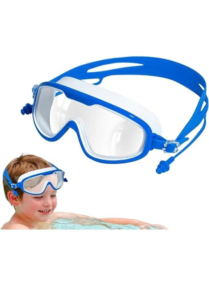 Swimming Goggles, UV Protection, No Water Leakage, Nose Bridge Design