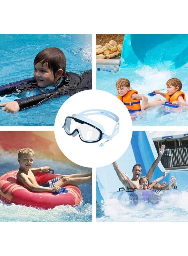 Swimming Goggles, UV Protection, No Water Leakage, Nose Bridge Design