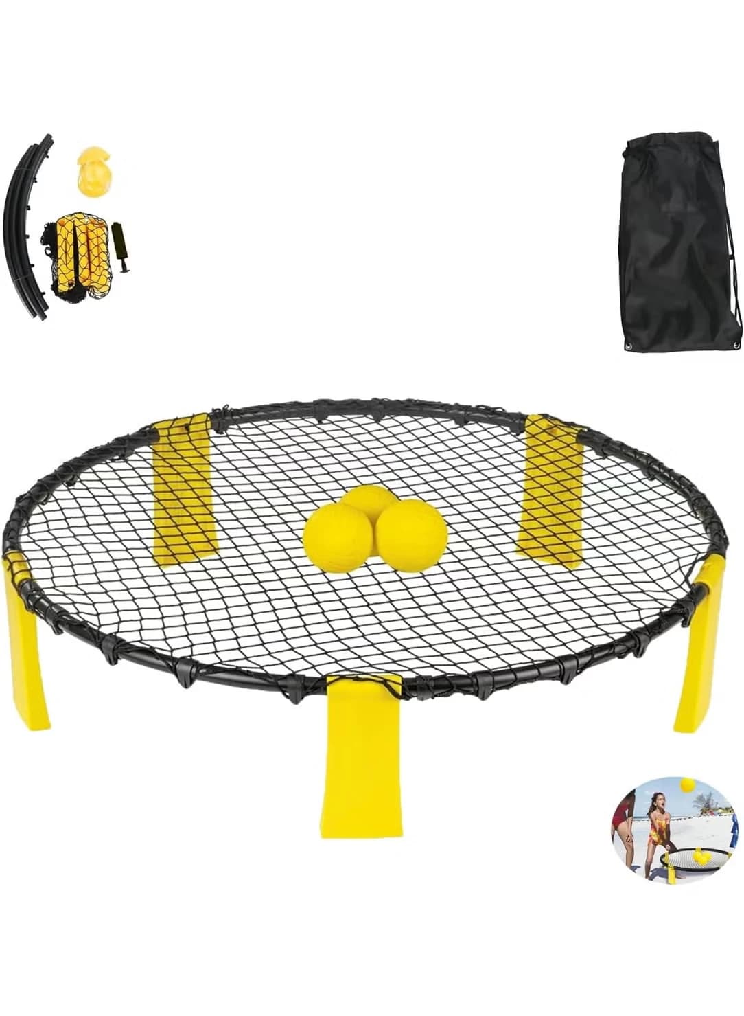 The ultimate Spike inflatable ball set - fun with Spike ball, Roundent ball