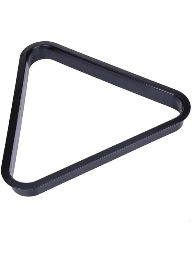 Triangle Billiards Rack Plastic Billiard Table Rack Triangle Design Multicolor  