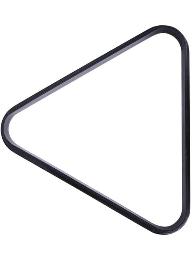 Triangle Billiards Rack Plastic Billiard Table Rack Triangle Design Multicolor  