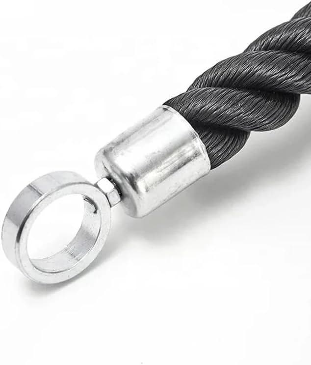 Triceps Single Rope Push and Pull Down Rope Heavy Duty Multi Gym Bodybuilding 