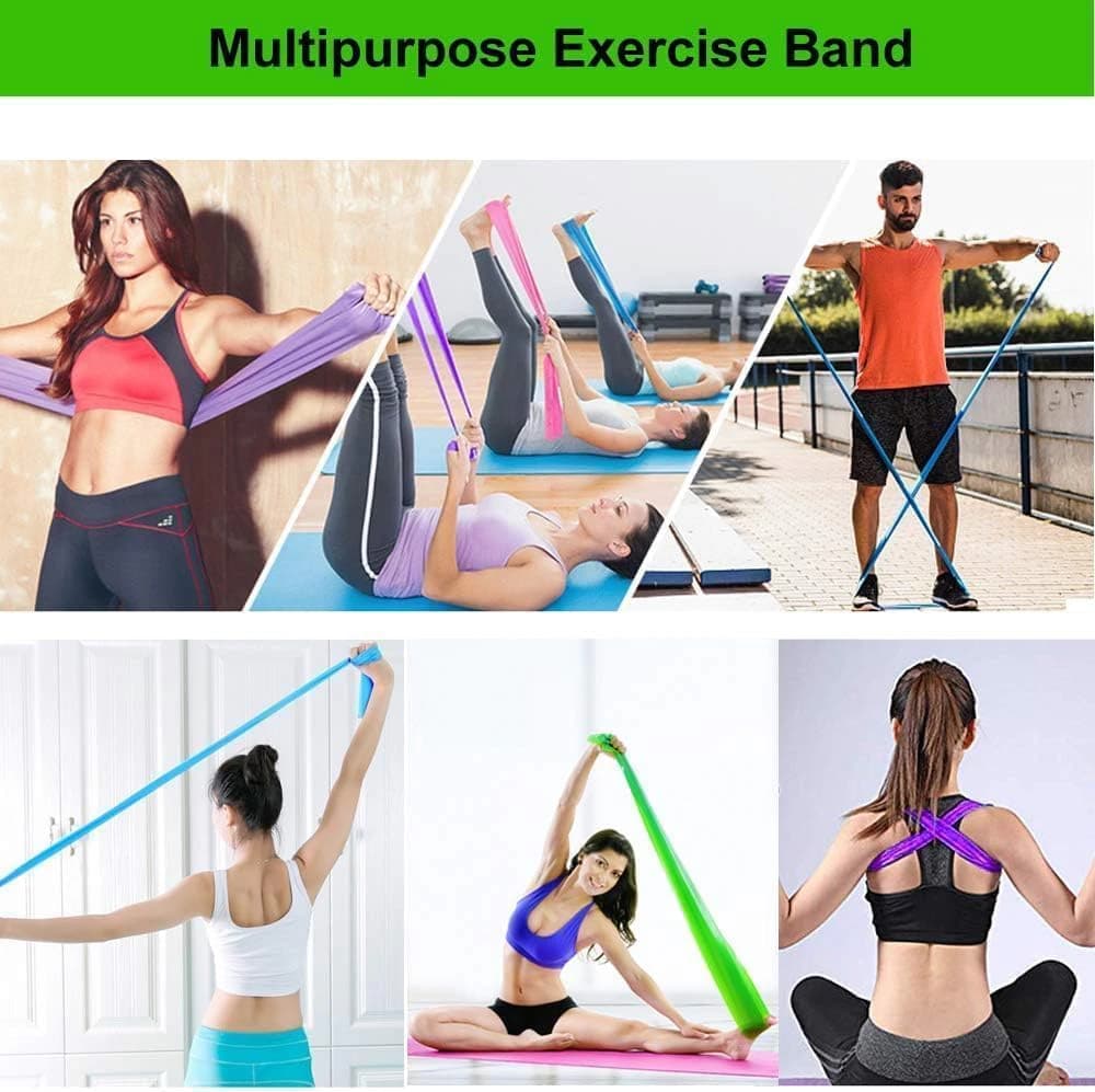 True Fit Long Professional Resistance Band made of natural latex