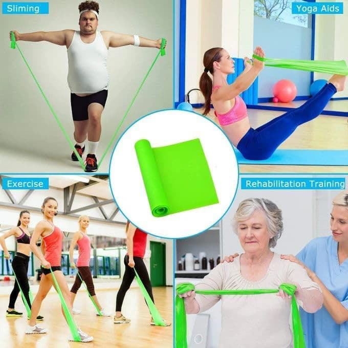 True Fit Long Professional Resistance Band made of natural latex