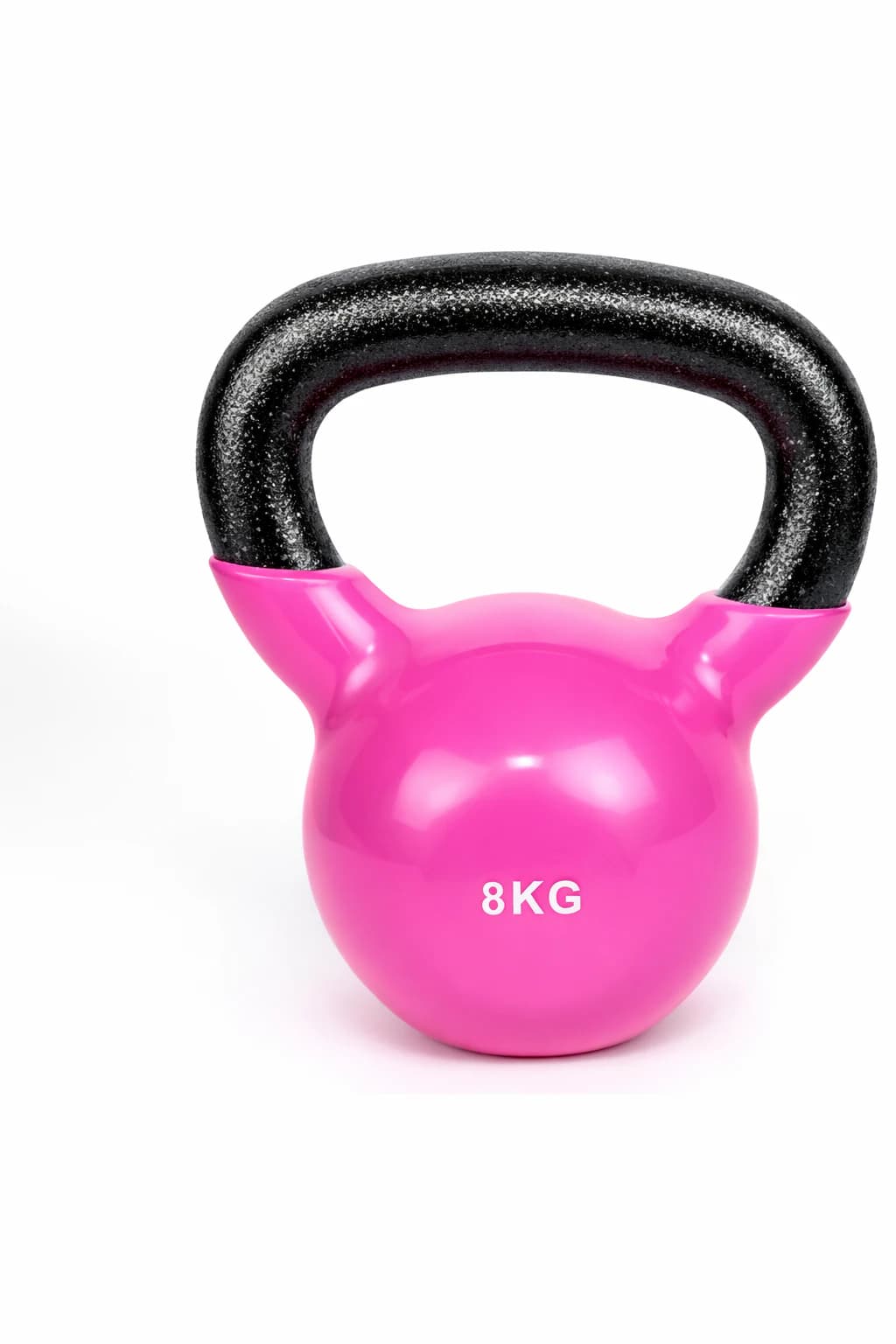 Vinyl-coated cast iron ball for full-body workouts and strength training 8 kg
