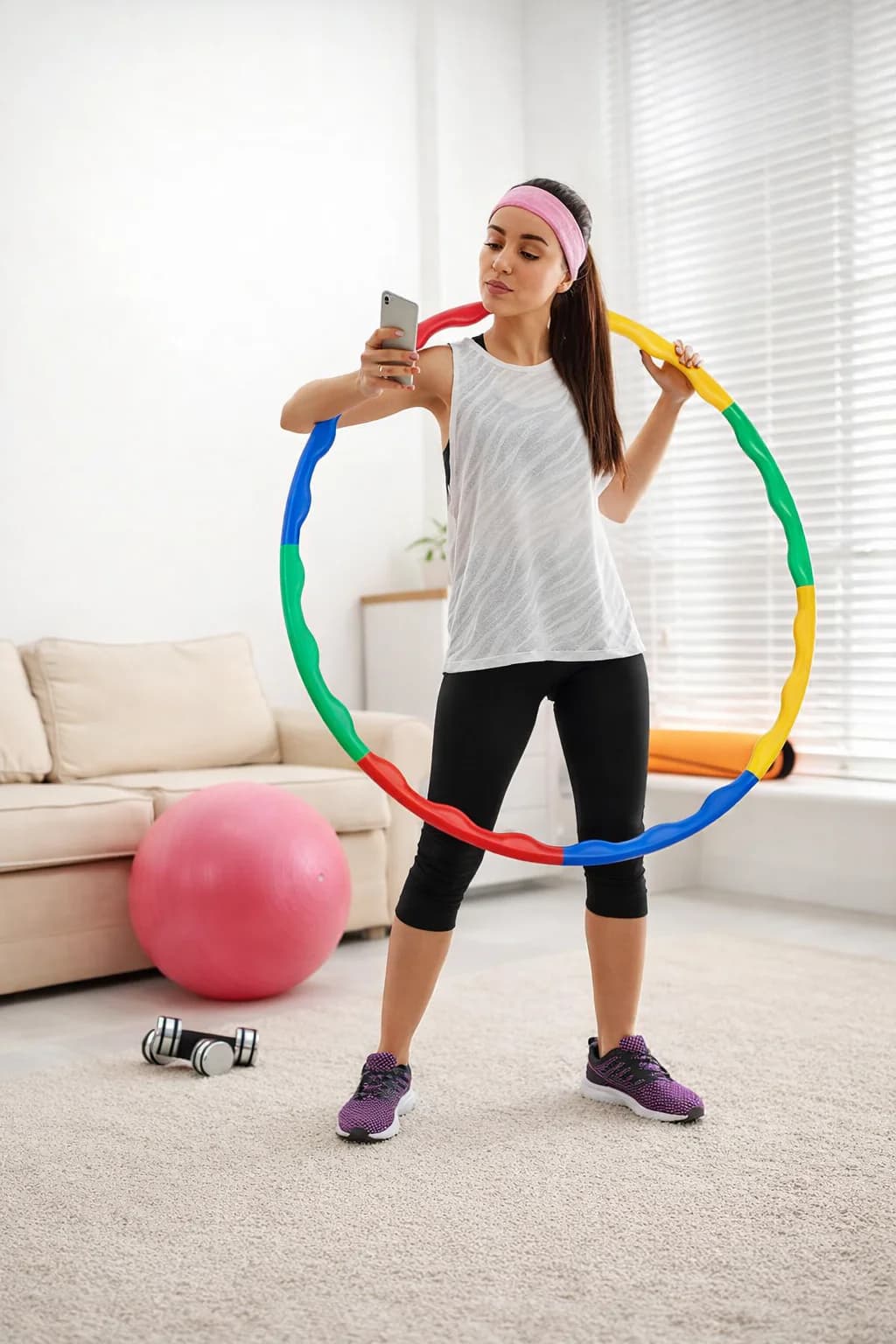 Waist Twisting Disc Board Home Fitness Equipment Body Building Weight Loss Home 