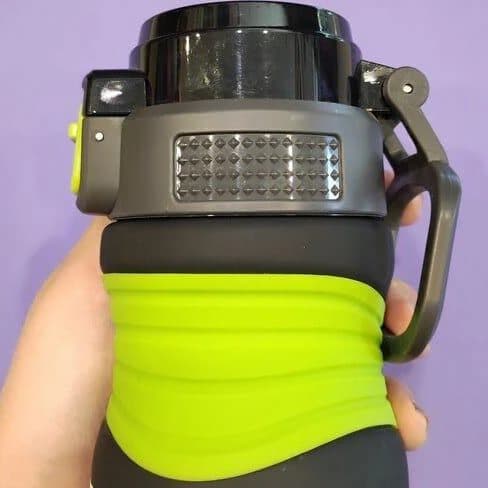 Water Bottle with Leak Proof Straw Fitness Sports Water Bottle with Handle 