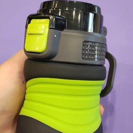 Water Bottle with Leak Proof Straw Fitness Sports Water Bottle with Handle 