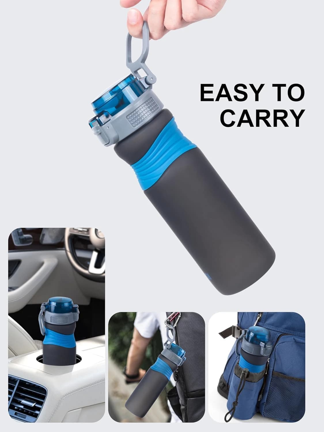 Water Bottle with Straw Leak Proof Sports Water Bottle Fitness Water Bottle 