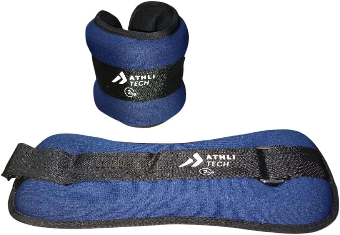 Weights For Foot And Hand Exercise 2 Kg (Multi Color) ( Color may vary )
