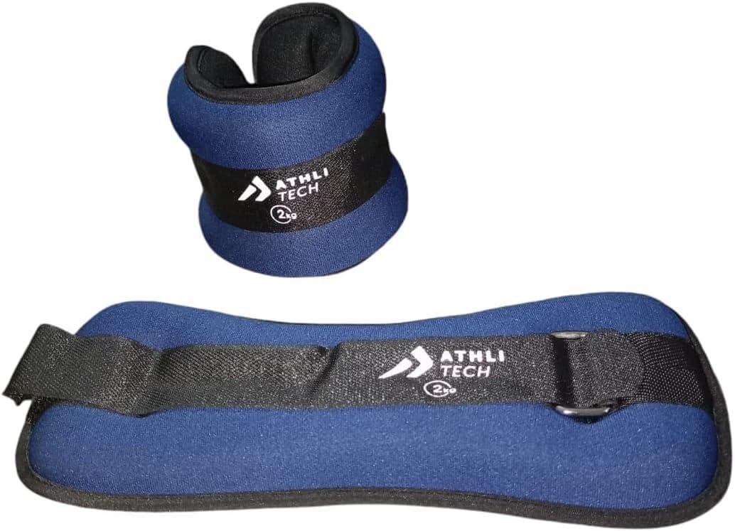 Weights For Foot And Hand Exercise 2 Kg (Multi Color) ( Color may vary )