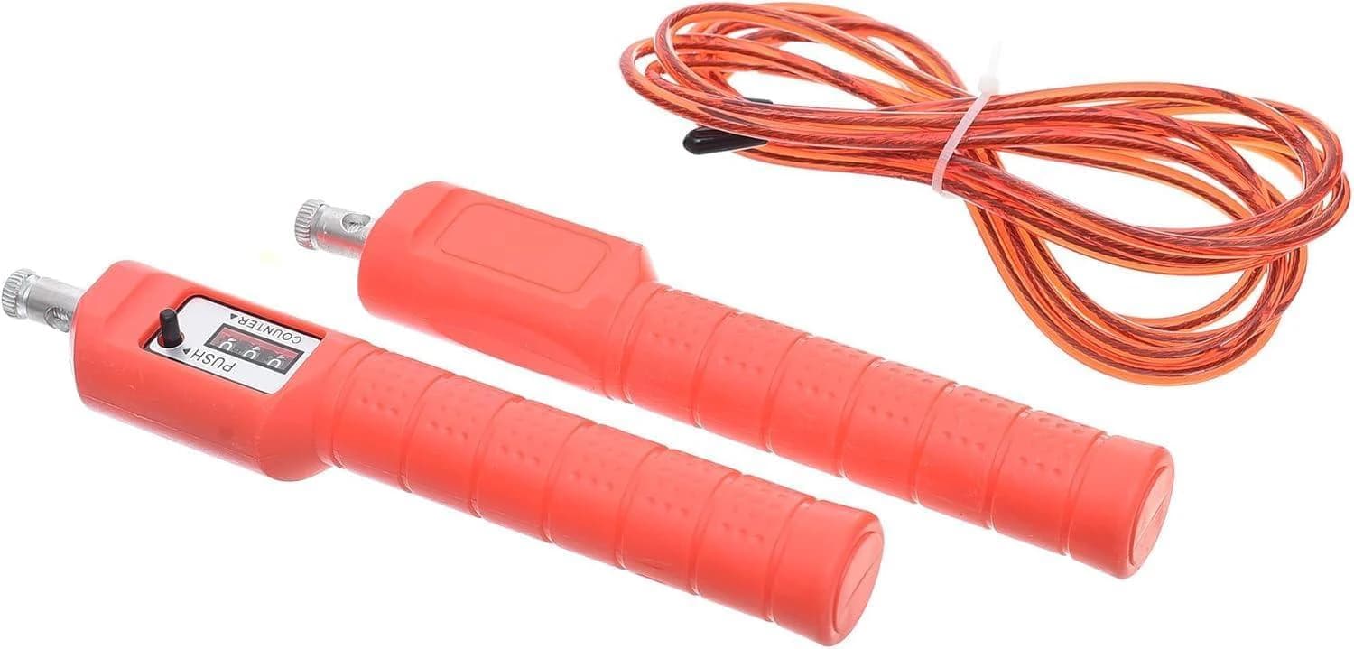 with Counter - Exercise Skipping Rope with Counter, Adjustable Design