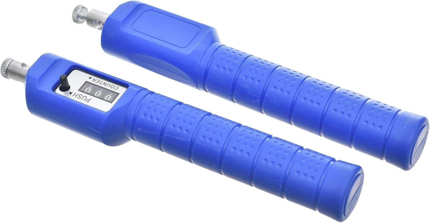 Workout with Counter, Adjustable Calorie Counter, Tangle-Free Speed Jump Rope 