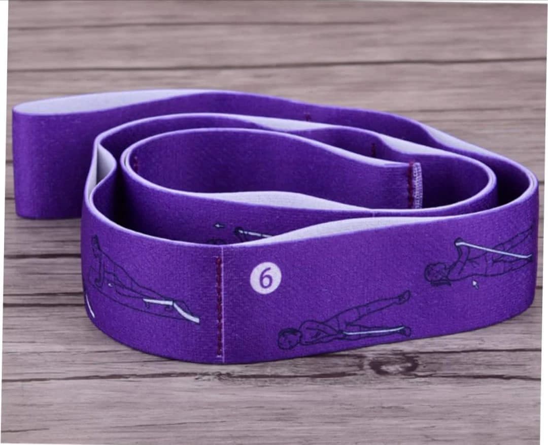 Yoga and Ballet Stretch Resistance Elastic Band ( Color may vary )