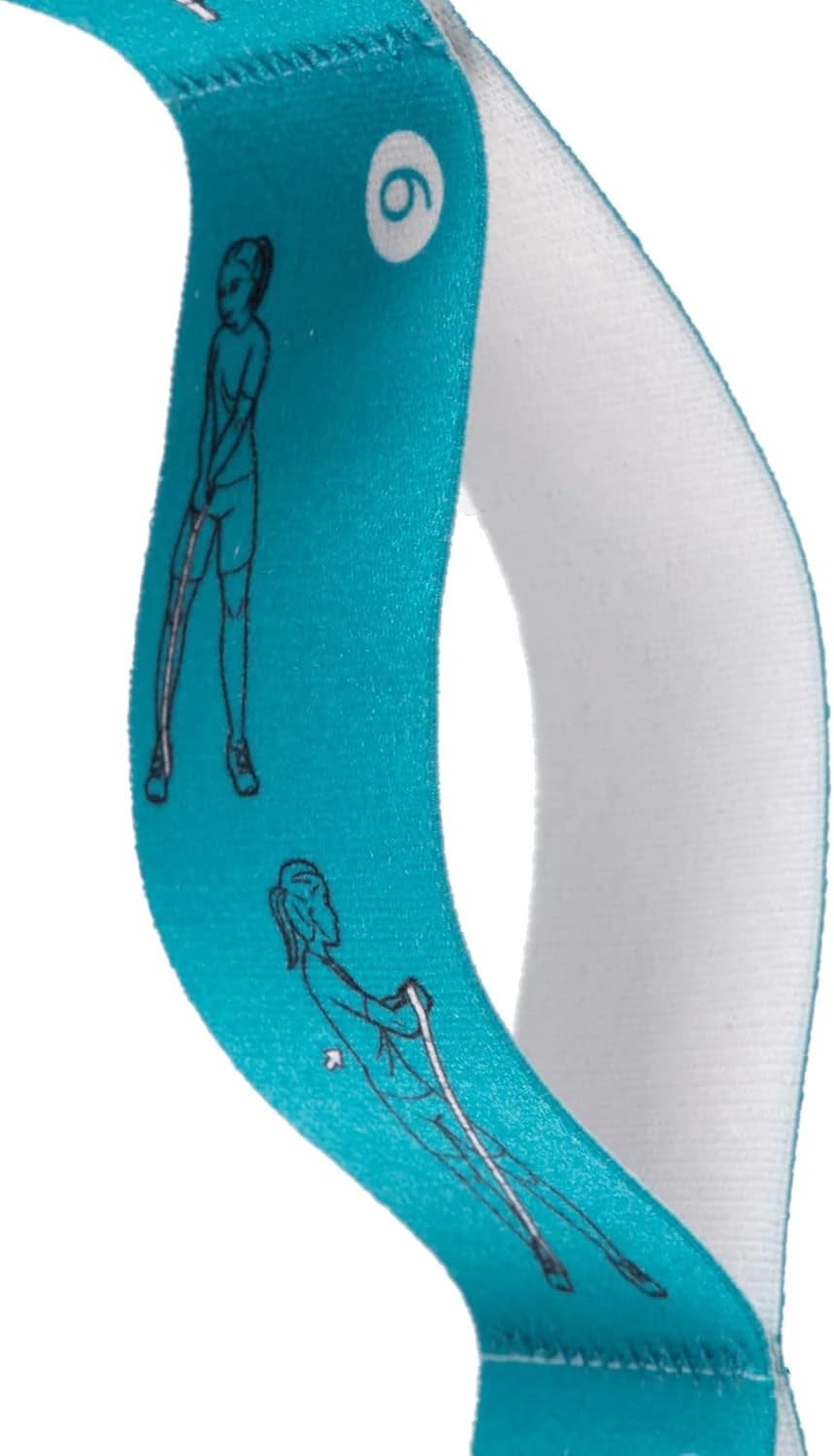 Yoga Ballet Stretch Band Numbered (Turquoise)