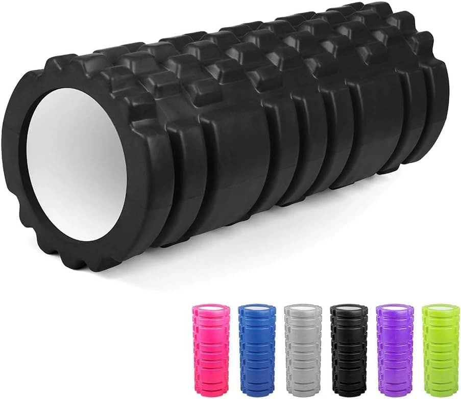 Yoga Roller - Fitness Foam Roller, Deep Muscle Massage Roller Lightweight 