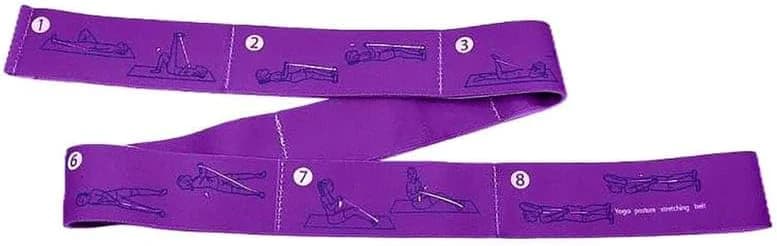 Yoga/Ballet Stretch Purple Exercise Stretch Band