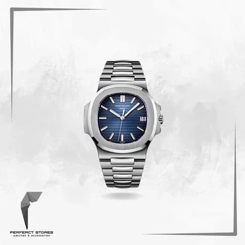 patek philippe nautilus blue dial - Master Copy
