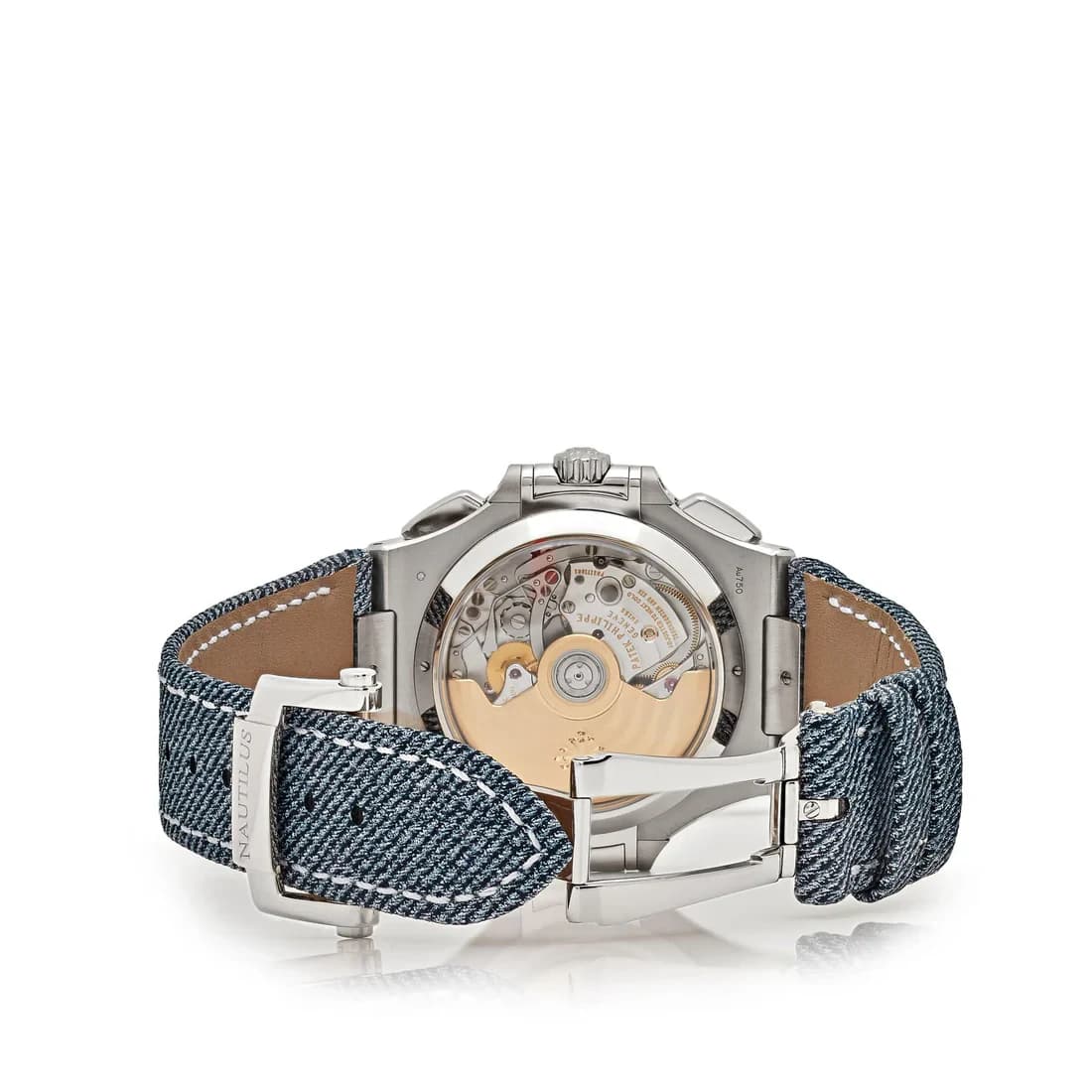 Patek Philippe Nautilus Chronograph Jeans Strap - Master Copy