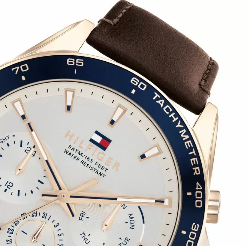 TOMMY HILFIGER Men's White Dial Watch - 1791966 - Original