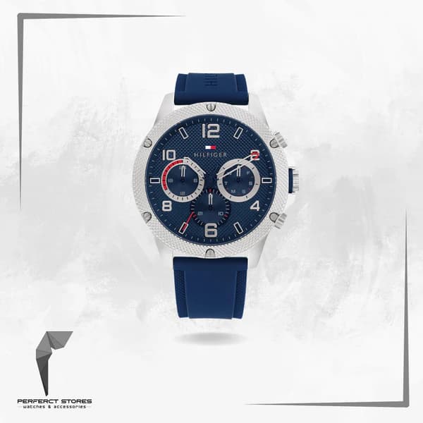 TOMMY HILFIGER Silicone Chronograph Watch 1792027 - original