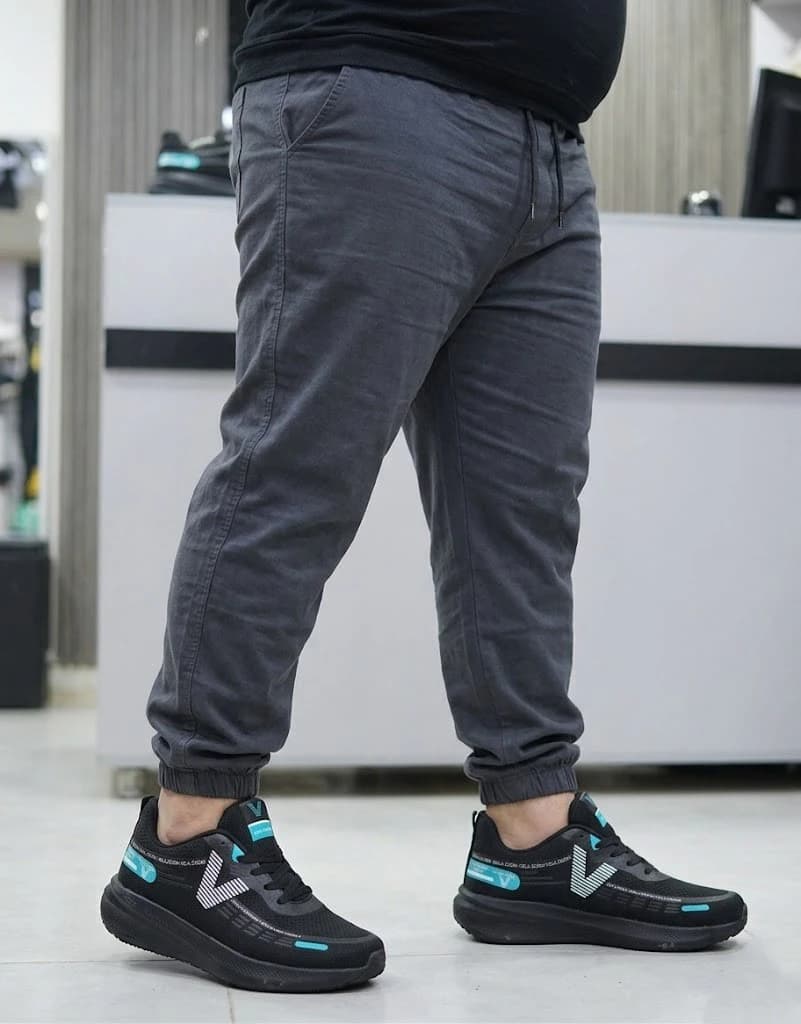Men's custom-sized athletic shoes