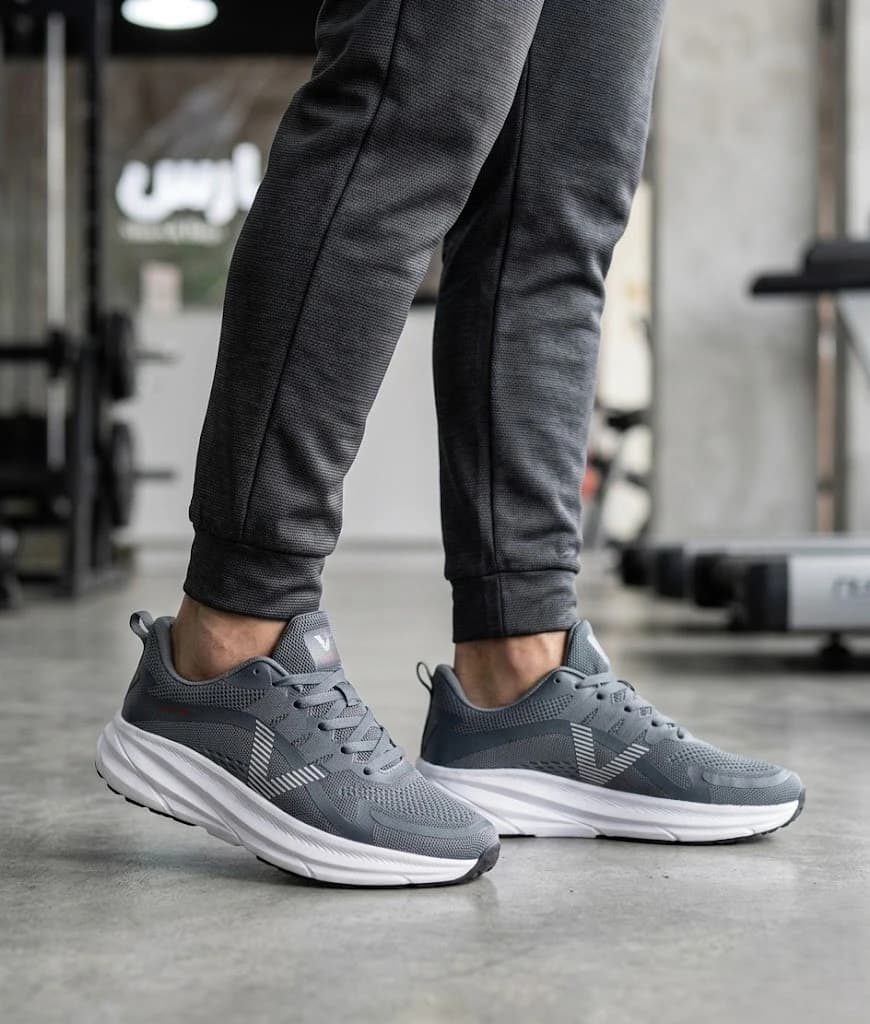 Men's Running Grey Athletic Shoes