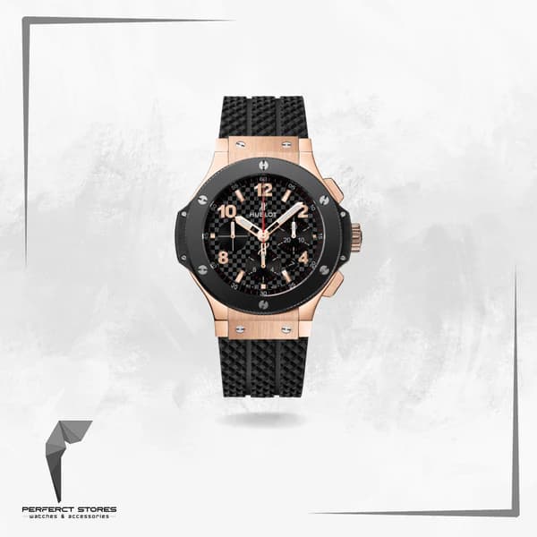 Hublot Watch Big Bang Black Rubber Strap 44mm - Master Copy