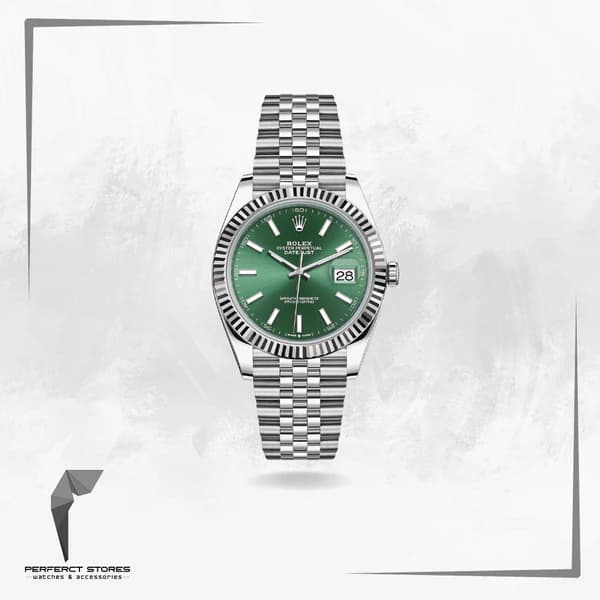 Rolex Datejust Mint Green Dial 2022 Jubilee - Master Copy
