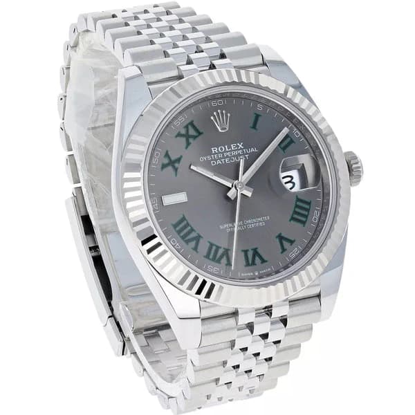 Rolex Datejust II Jubilee Slate Roman Wimbledon 41mm - Master Copy