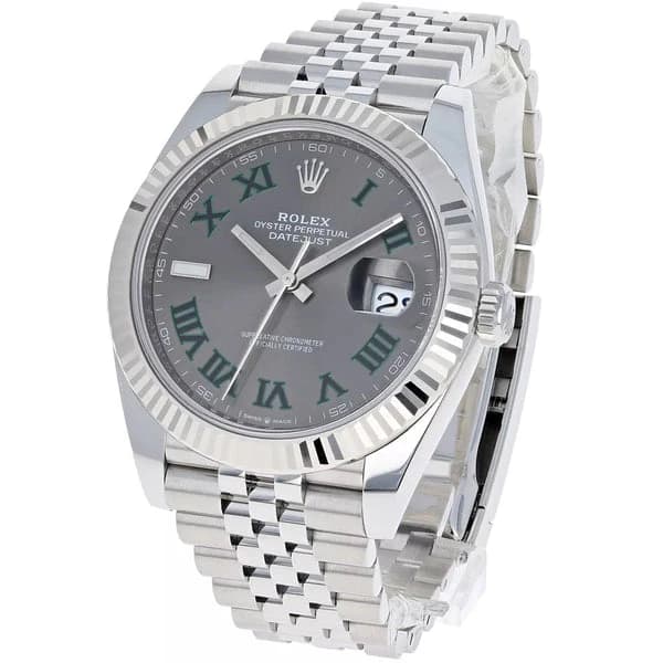 Rolex Datejust II Jubilee Slate Roman Wimbledon 41mm - Master Copy