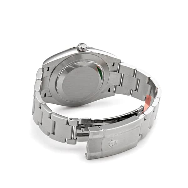 Rolex Oyster Perpetual Domed Bezel Red Dial - Master Copy