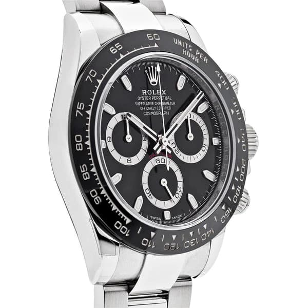 Rolex Daytona Stainless Steel Black Dial (2023) - Master Copy
