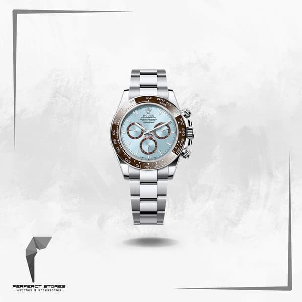 Rolex Daytona Ice Blue Baguette Dial (2024) - Master Copy
