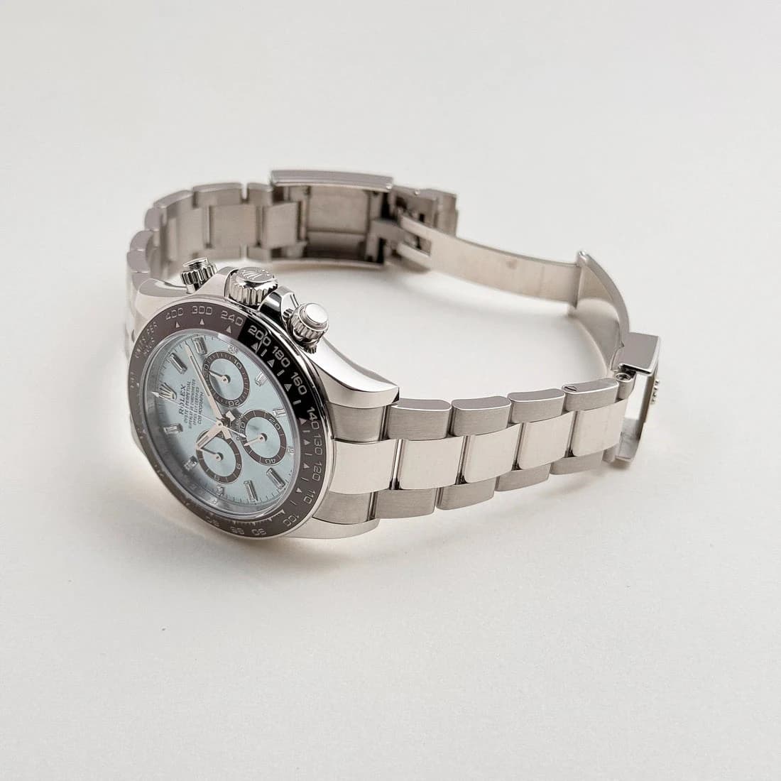 Rolex Daytona Ice Blue Baguette Dial (2024) - Master Copy