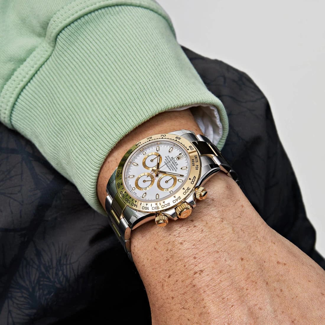 Rolex Daytona Two-Tone White Dial - Master Copy